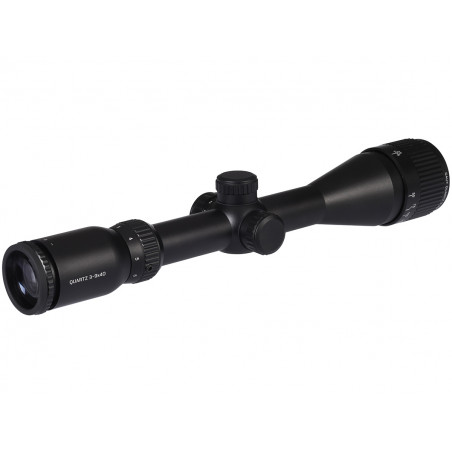 Прицел Gaut Quartz 3-9x40 AO, сетка 2 (Mil-Dot), кольца, подсветка