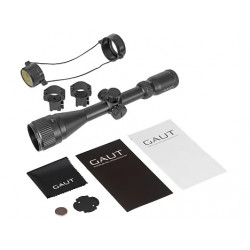 Прицел Gaut Quartz 3-9x40 AO, сетка 2 (Mil-Dot), кольца, подсветка