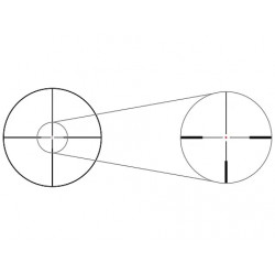 Прицел Gaut Quartz 3-9x50 AO, сетка 32, подсветка, 0.1 МIL