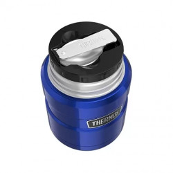 Термос для еды THERMOS SK-3020 0.71L, складная ложка, синий