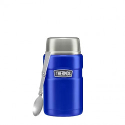 Термос для еды THERMOS SK-3020 0.71L, складная ложка, синий
