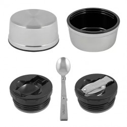 Термос для еды THERMOS SK-3020 0.71L, складная ложка, синий