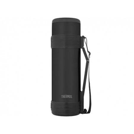 Термос для напитков THERMOS NCD-1000 BK 1.0L, складная ручка, чёрный