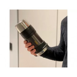 Термос для еды THERMOS WORK 2345 GM 0,47L складная ложка, чёрный графит