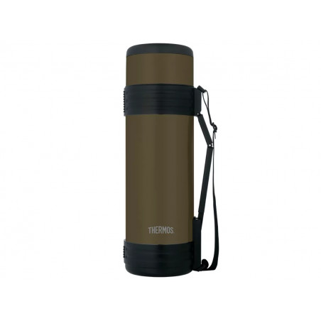 Термос для напитков THERMOS NCD-1000 AG 1.0L, складная ручка, хаки