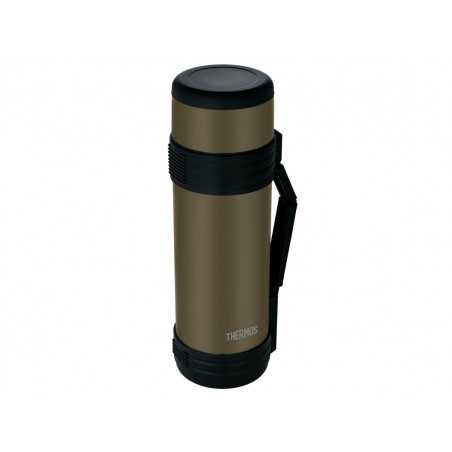 Термос для напитков THERMOS NCD-1000 AG 1.0L, складная ручка, хаки
