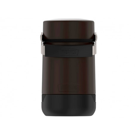 Термос для еды THERMOS GUARDIAN TS-3039 BKT 0.8L, складная ложка,коричневый
