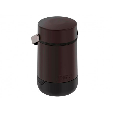 Термос для еды THERMOS GUARDIAN TS-3039 BKT 0.8L, складная ложка,коричневый