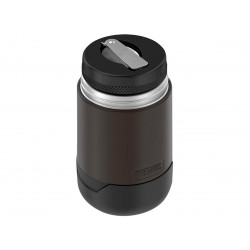 Термос для еды THERMOS GUARDIAN TS-3039 BKT 0.8L, складная ложка,коричневый