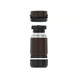 Термос для еды THERMOS GUARDIAN TS-3039 BKT 0.8L, складная ложка,коричневый