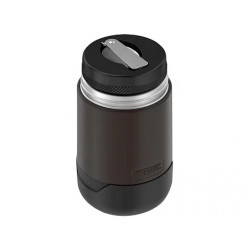 Термос для еды THERMOS GUARDIAN TS-3039 BKT 0.8L, складная ложка,коричневый