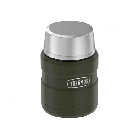 Термос для еды THERMOS KING SK-3000 MAG 0,47L, складная ложка, хаки