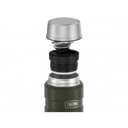 Термос для еды THERMOS KING SK-3000 MAG 0,47L, складная ложка, хаки