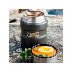 Термос для еды THERMOS KING SK-3000 MAG 0,47L, складная ложка, хаки