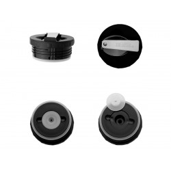 Термос для еды THERMOS KING SK-3021 MMS 0,7L, складная ложка, стальной