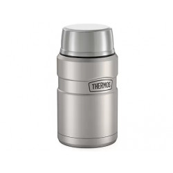 Термос для еды THERMOS KING SK-3021 MMS 0,7L, складная ложка, стальной