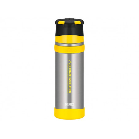 Термос для напитков THERMOS FFX-751 CS 0.75L, стальной/жёлтый