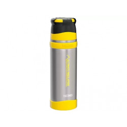 Термос для напитков THERMOS FFX-751 CS 0.75L, стальной/жёлтый