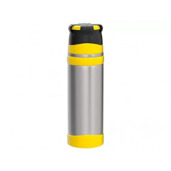Термос для напитков THERMOS FFX-751 CS 0.75L, стальной/жёлтый