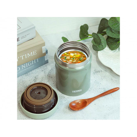 Термос для еды THERMOS JEB-400 KKI 0.4L, оливковый