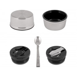 Термос для еды THERMOS KING SK-3000 MMS 0,47L складная ложка, стальной