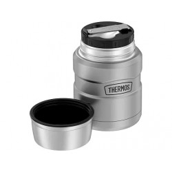 Термос для еды THERMOS KING SK-3000 MMS 0,47L складная ложка, стальной