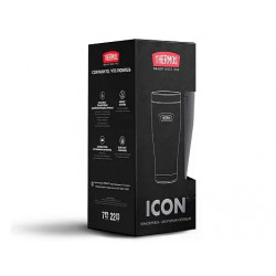 Термокружка THERMOS IS-1012 GT 0.47L, винтовая крышка-пробка, чёрный