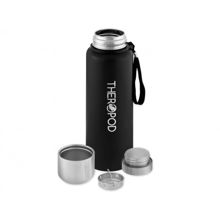 Термос для напитков THEROPOD TP-10 0.75L, чёрный