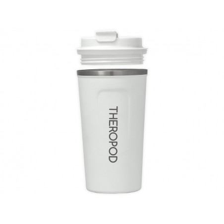 Термокружка THEROPOD TP-8768 0.45L, герметичная крышка, цвет белый