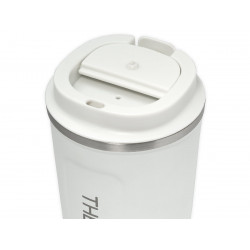 Термокружка THEROPOD TP-8768 0.45L, герметичная крышка, цвет белый