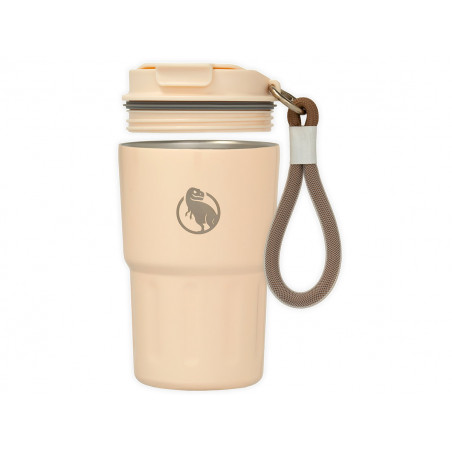 Термокружка THEROPOD TP-9149 0.34L, герметичная крышка, цвет белый