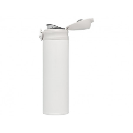 Термокружка THEROPOD TP-9102 0.48L, откидной механизм, цвет белый