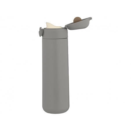 Термокружка THEROPOD TP-22-500-CG 0.5L, откидной механизм, серый