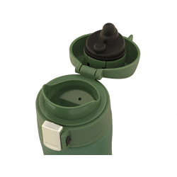 Термокружка THEROPOD TP-19-420-G 0.42L, откидной механизм, зелёный