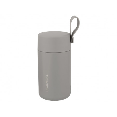 Термос для еды THEROPOD TP-21-500-CG 0.5L, нержавеющая сталь, серый