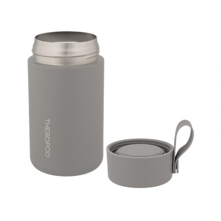 Термос для еды THEROPOD TP-21-500-CG 0.5L, нержавеющая сталь, серый