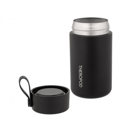 Термос для еды THEROPOD TP-21-500-B 0.5L, нержавеющая сталь, чёрный