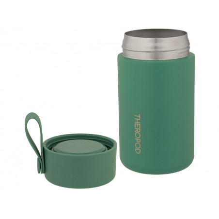 Термос для еды THEROPOD TP-21-500-EG 0.5L, нержавеющая сталь, зелёный