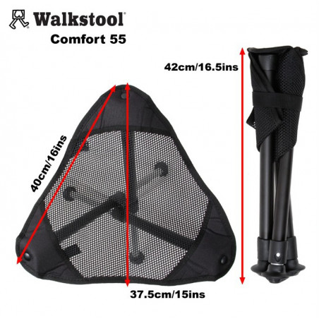 Табурет-тренога Walkstool Comfort 55, высота 55см