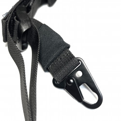 Оружейный ремень "Двухточка, штурм" (несъемный карабин)