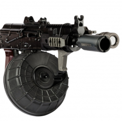 Планка пикатинни M-Lok 5 слотов, стеклонаполненный полиамид, ODG (Olive Drab Green)