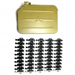 Коробка пулемета КОРД с лентой на 50 звеньев 12,7 мм