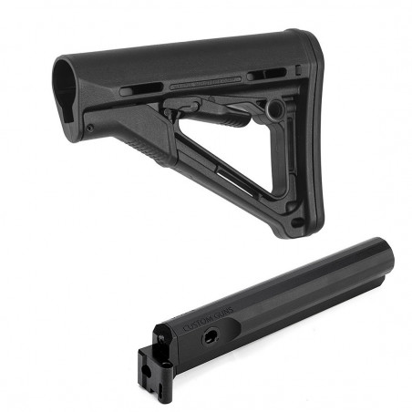 Комплект из адаптера приклада с трубой CG702 и прикладом CTR для АК/Сайга исп.030