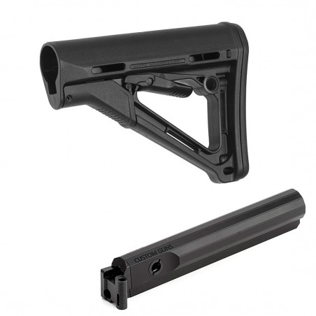 Комплект из адаптера приклада с трубой CG701 и прикладом CTR для АК/Сайга исп.030