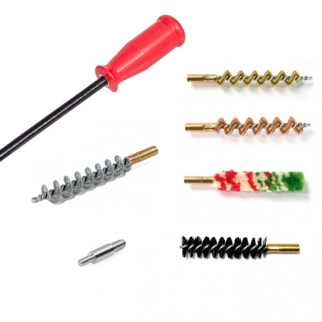 Шомпол с набором ёршиков для чистки TR9S