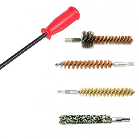 Шомпол с набором ершиков для чистки NL745 кал. 308