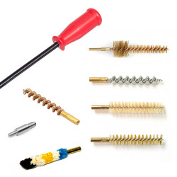 Шомпол с набором ёршиков...