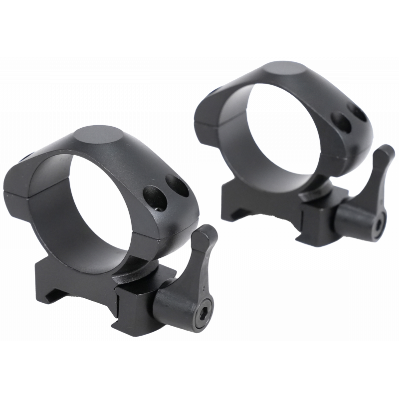 Кольца ARKON 25,4 мм быстросъемные на weaver / Аркон 25,4 мм быстросъемные на вивер стальные, средние