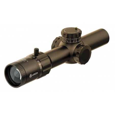 Оптический прицел ARKON Model A 1-10х28 цвет FDE, сетка MA10D-MRAD