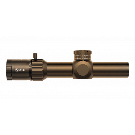 Оптический прицел ARKON Model A 1-10х28 цвет FDE, сетка MA10D-MRAD